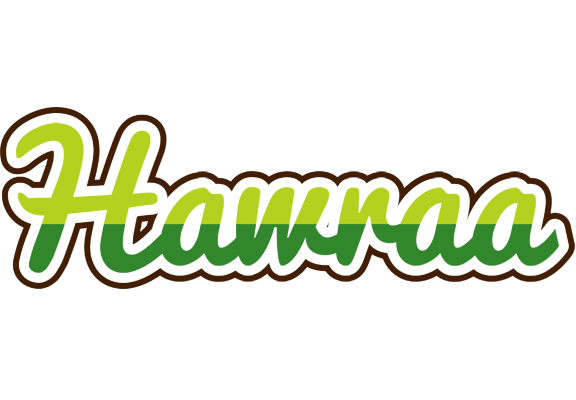 Hawraa golfing logo