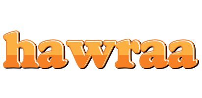 Hawraa orange logo