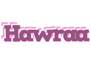 Hawraa relaxing logo