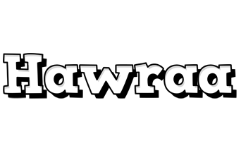 Hawraa snowing logo