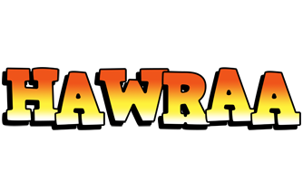 Hawraa sunset logo