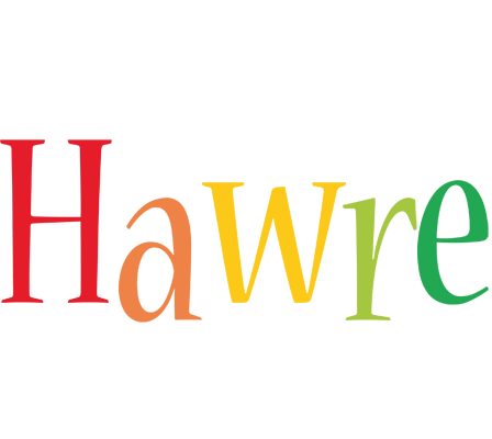 Hawre birthday logo