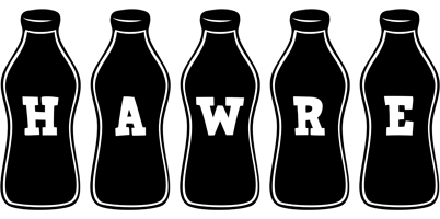 Hawre bottle logo