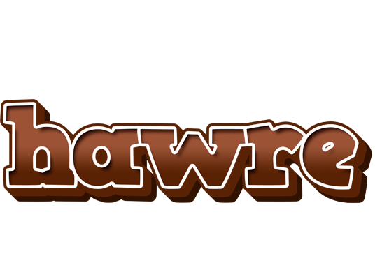 Hawre brownie logo
