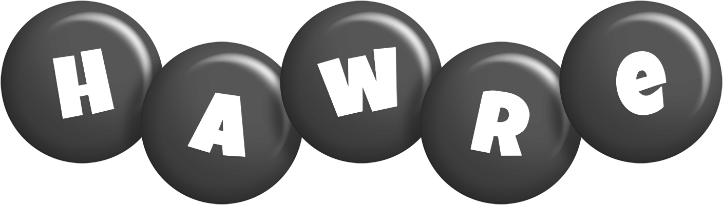Hawre candy-black logo