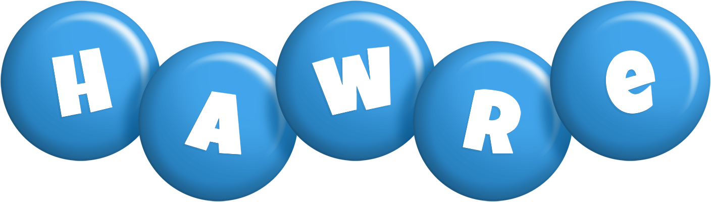 Hawre candy-blue logo