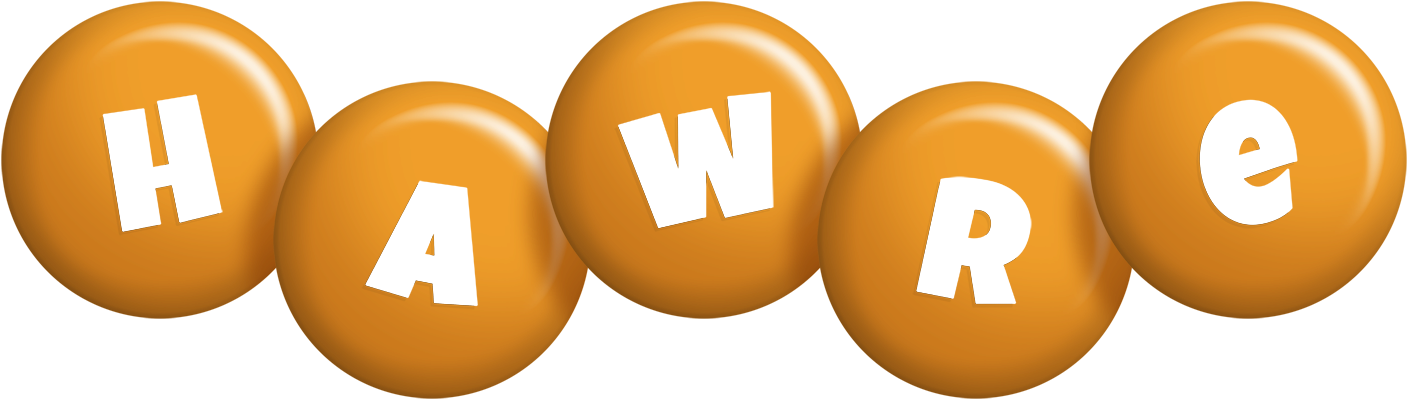 Hawre candy-orange logo
