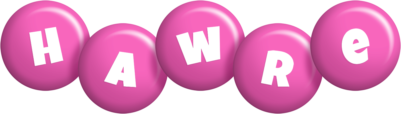 Hawre candy-pink logo