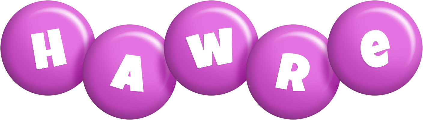 Hawre candy-purple logo