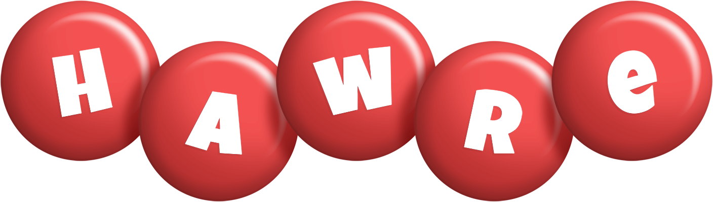 Hawre candy-red logo