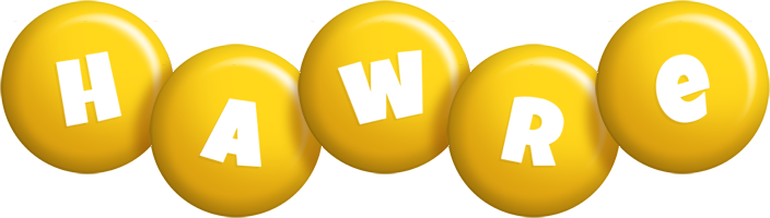 Hawre candy-yellow logo