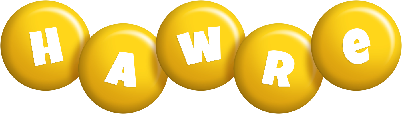Hawre candy-yellow logo