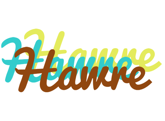 Hawre cupcake logo