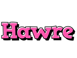 Hawre girlish logo