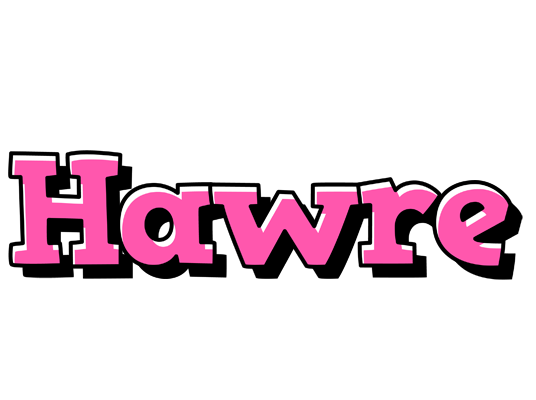 Hawre girlish logo