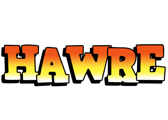 Hawre sunset logo