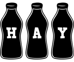 Hay bottle logo