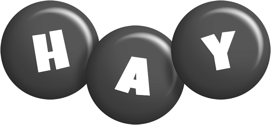 Hay candy-black logo