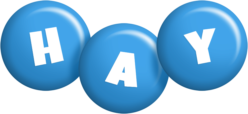 Hay candy-blue logo