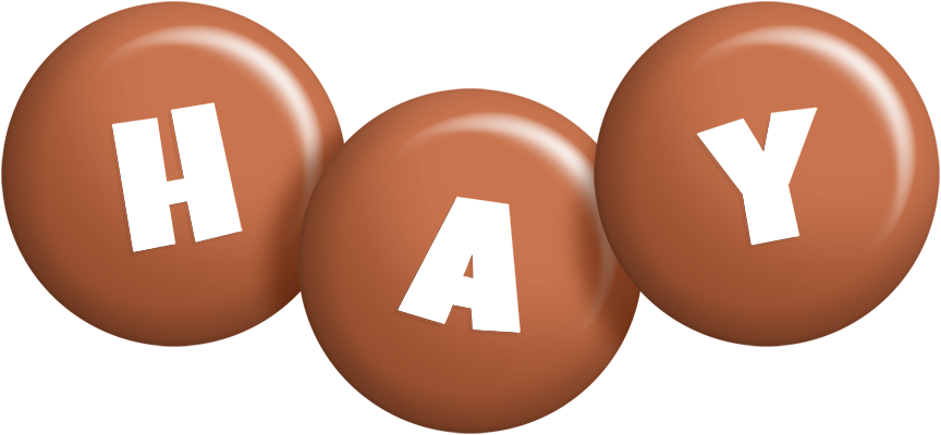 Hay candy-brown logo