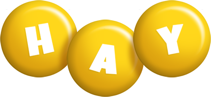Hay candy-yellow logo