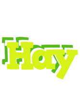 Hay citrus logo