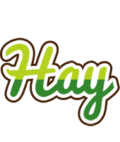 Hay golfing logo