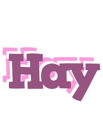 Hay relaxing logo