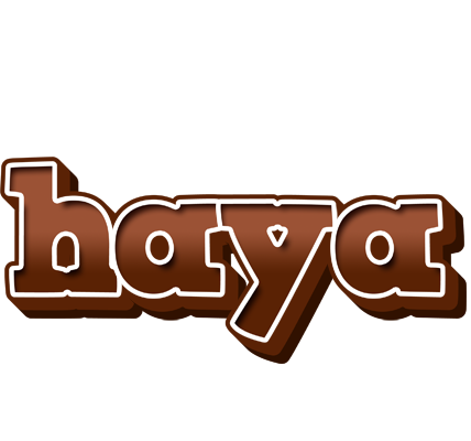 Haya brownie logo