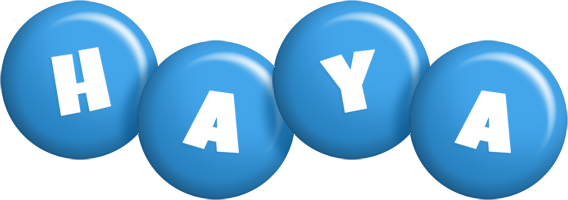 Haya candy-blue logo