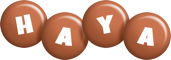 Haya candy-brown logo