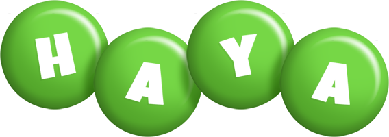 Haya candy-green logo