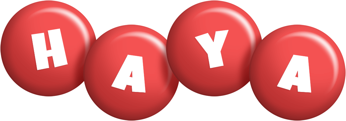Haya candy-red logo