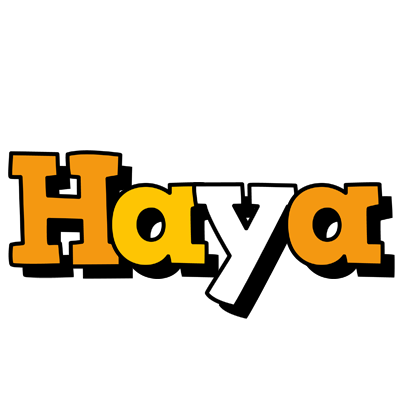 Haya cartoon logo