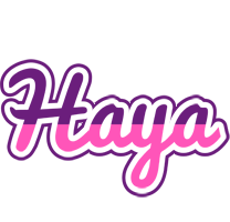 Haya cheerful logo