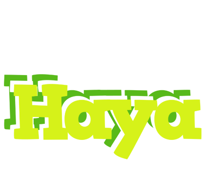 Haya citrus logo