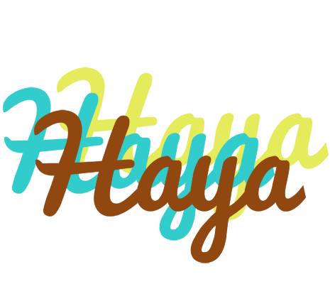 Haya cupcake logo