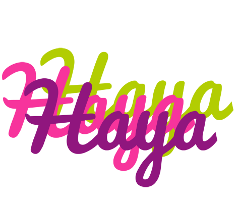 Haya flowers logo