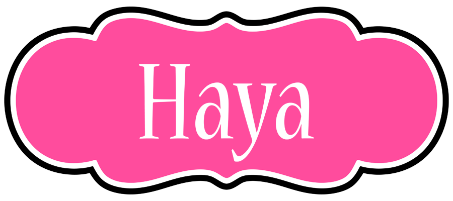 Haya invitation logo