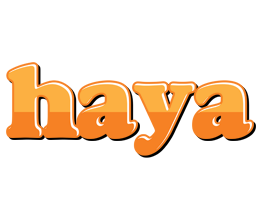 Haya orange logo