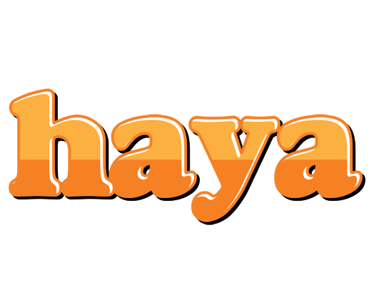 Haya orange logo