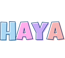 Haya pastel logo