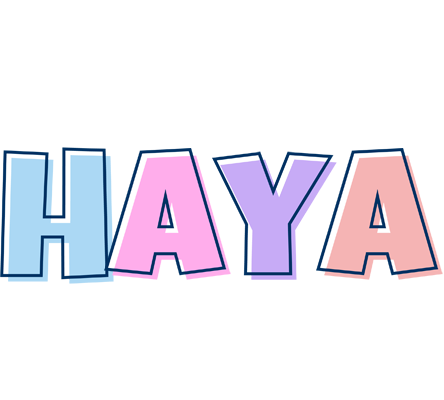 Haya pastel logo