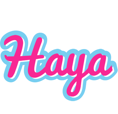 Haya popstar logo