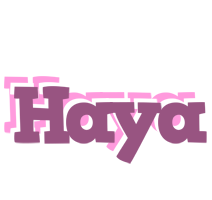 Haya relaxing logo