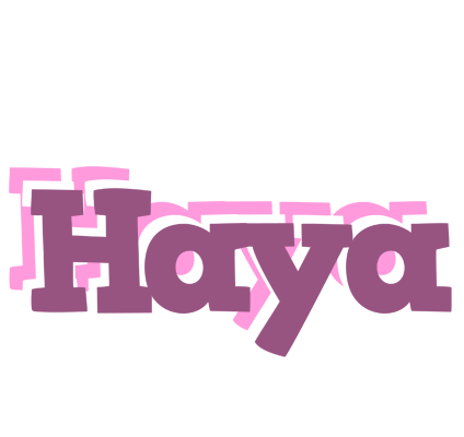 Haya relaxing logo