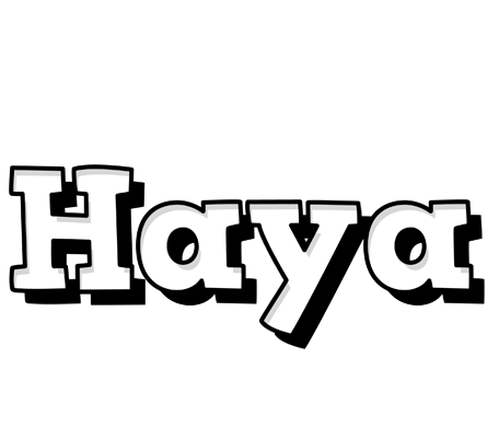 Haya snowing logo