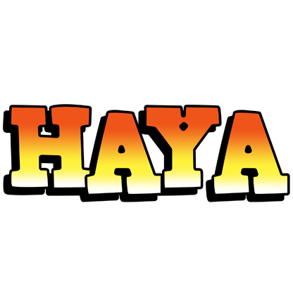 Haya sunset logo