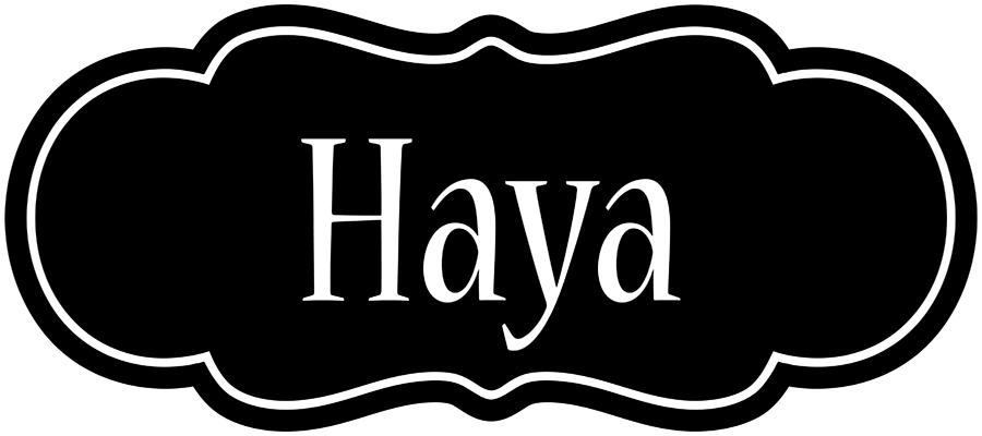 Haya welcome logo