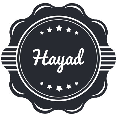 Hayad badge logo